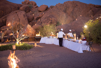 Sossusvlei Lodge: Bush Dinner