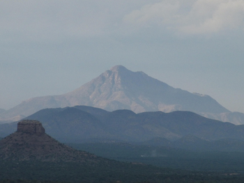 Ugab Terrace Lodge: Berg am Horizont