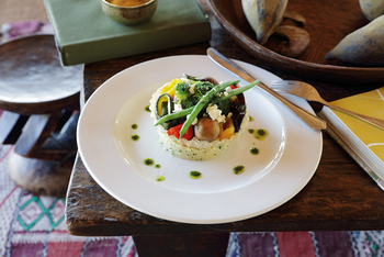 Camp Kalahari: Lunch