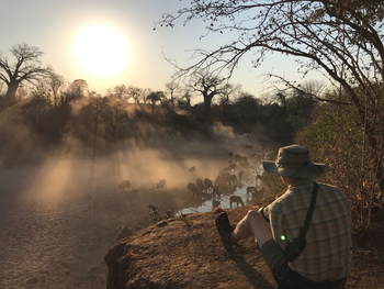 Chitake Mobile Camp Chitake Mobile Camp: Tiere an den Wasserquellen