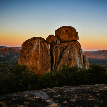 Matobo Hills Lodge Matobo Hills Lodge: Dramatische Felsen