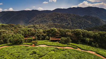 One and Only Nyungwe House: Einzelne Unterkünfte von oben