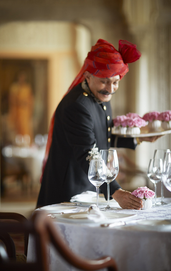 Rambagh Palace: Innenansichten