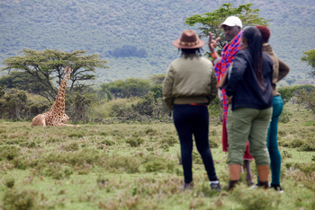 Saruni Mara Camp: Walking Safari
