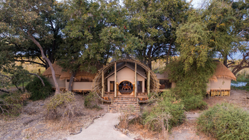 Sitatunga Private Island Suite: Landseite des Camps