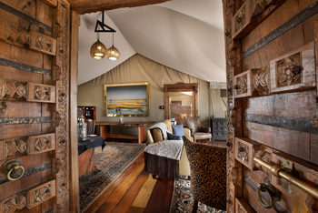 The Zanji Suite at Tembo Plains: Eingangsbereich
