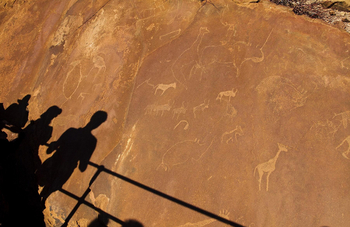 Twyfelfontein Country Lodge: Ausflug zu den Felsgravuren