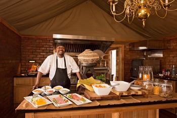 Verney's Camp: Essen und Trinken