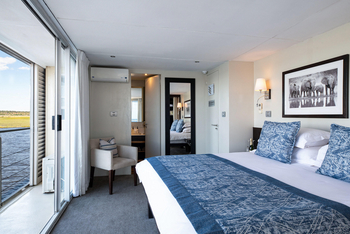 Zambezi Queen Zambezi Queen: Standard Suite mit Ausblick