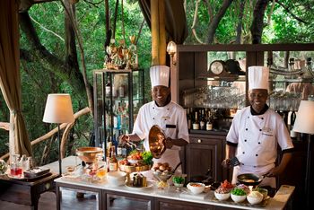 andBeyond Bateleur Camp: Interactive Kitchen