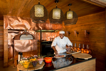 andBeyond Sandibe Okavango Safari Lodge: Pizzeria