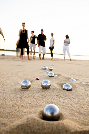 Baines River Camp: Boccia