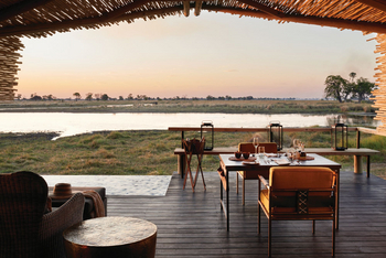 Belmond Eagle Island Lodge: Deck mit Blick