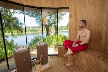 Divava Okavango Lodge and Spa: Sauna