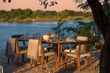 Mpala Jena Camp: Dinner im Freien