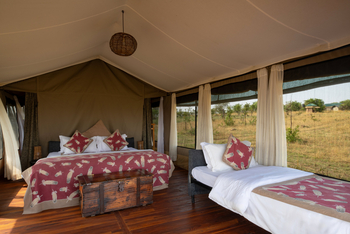 Nyikani Migration Camp Kogatende: Zelt mit Beistellbett