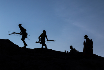 Ombako Fly Camp: Cultural Interaction