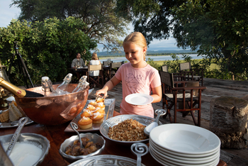 Tembo Plains Camp: Küche