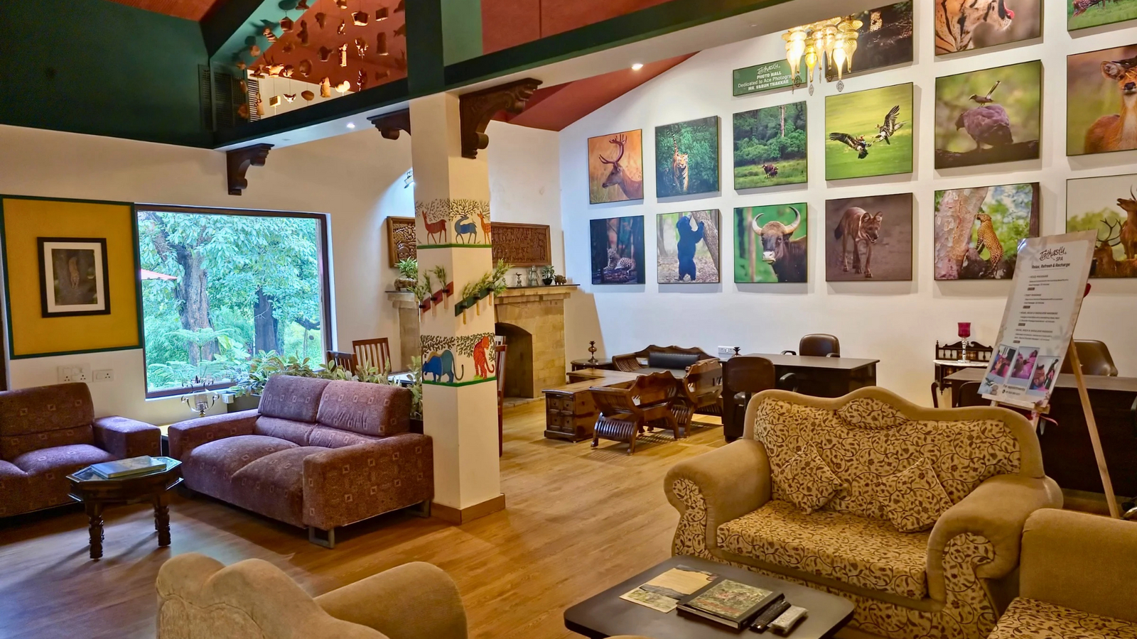 Tathastu Resort Kanha Tathastu Resort Kanha: Lounge