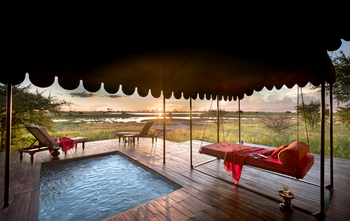 Jacks Camp Jacks Camp: Plunge Pool und Schaukelbett