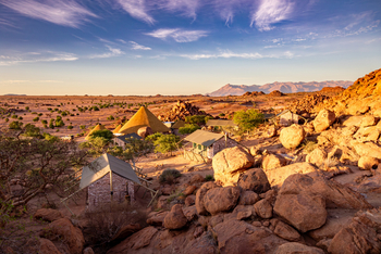 Ondjamba Hills: Blick Richtung Südwesten