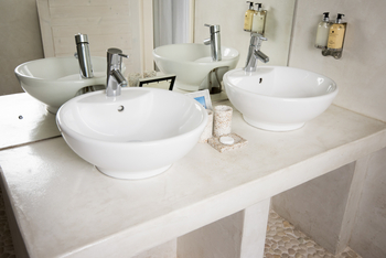 Swakopmund Guesthouse: Doppelwaschtisch