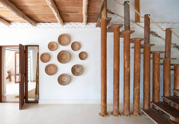 Alfajiri Villas Alfajiri Villas: Holztreppe Beach Villa