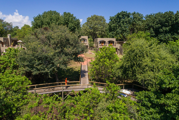 Chobe Game Lodge: Steg zur Lodge