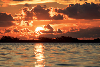 Cosmoledo Eco Camp: Sonnenuntergang