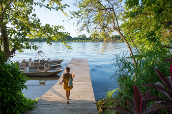 Kanyemba Lodge: Steg