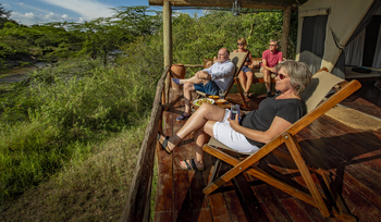 Karen Blixen Camp: Veranda