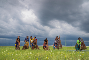 King Lewanika Lodge: Frauengruppe