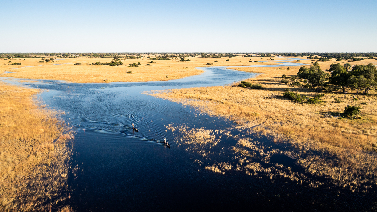 Beagle Expeditions Beagle Expeditions: Mokoro in geflutetem Gelände