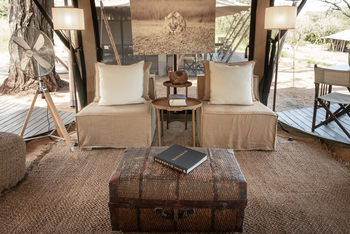 Legendary Mila Tented Camp: Coffee Table