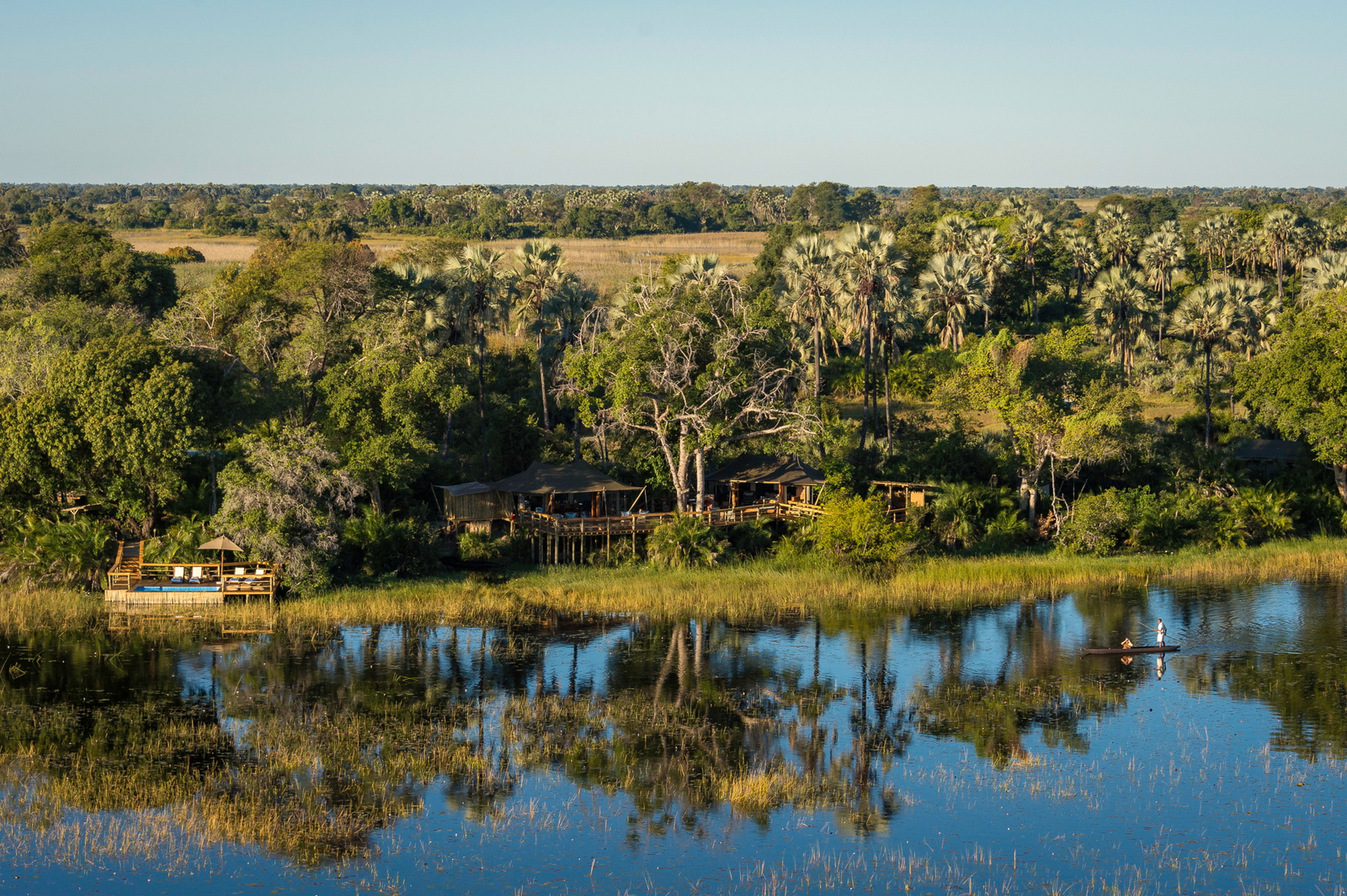Pelo Camp Pelo Camp: Luftbild