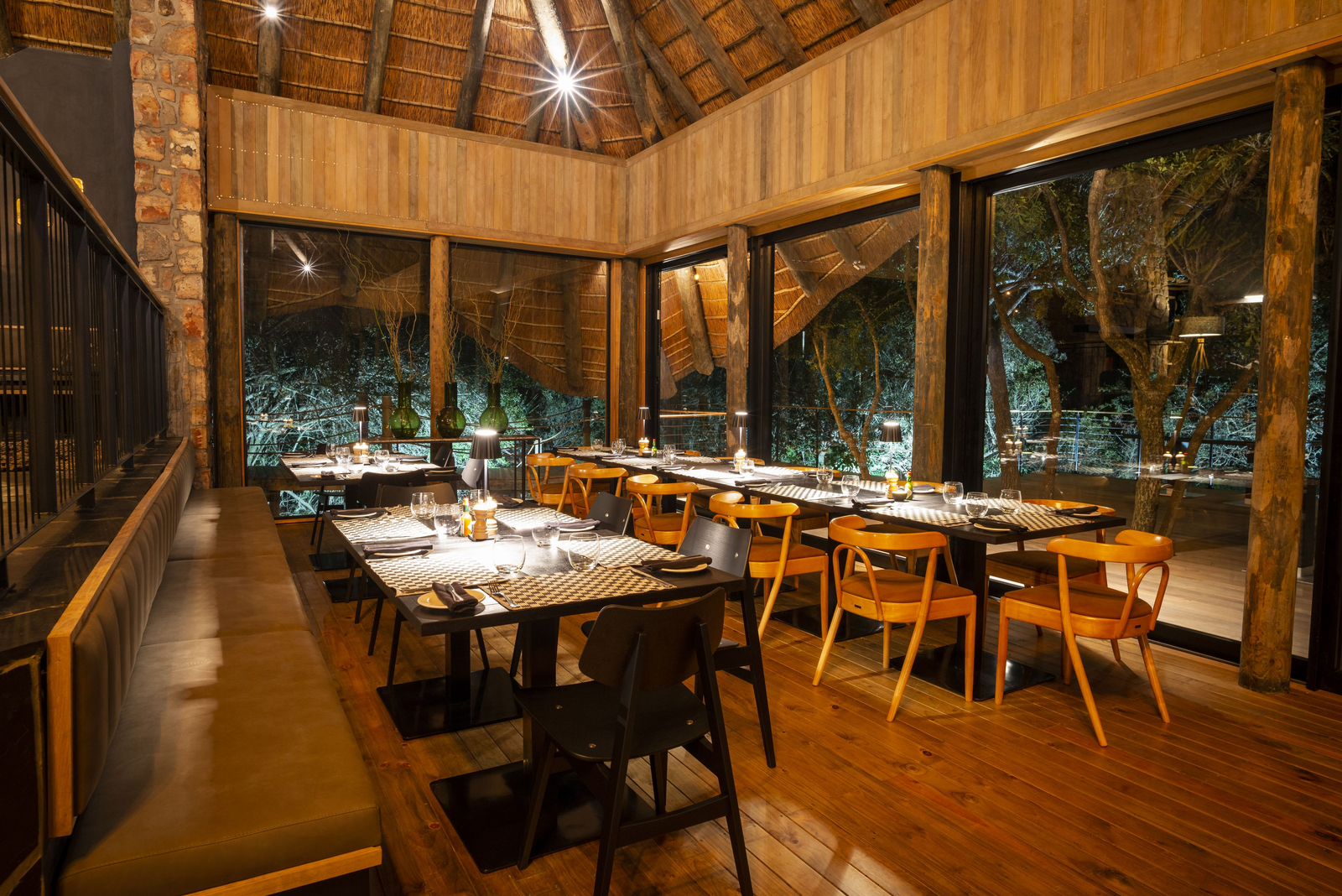 Bayethe Safari Lodge Bayethe Safari Lodge: Speisesaal