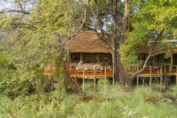 Camp Moremi: Luftbild