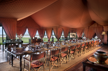 Jacks Camp Jacks Camp: Essbereich