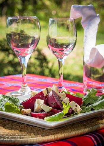 Losokwan Luxury Tented Camp: Rote Beete und Feta Salat