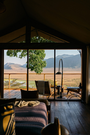 Mkomazi Wilderness Retreat: Elegantes Safarizimmer mit Veranda