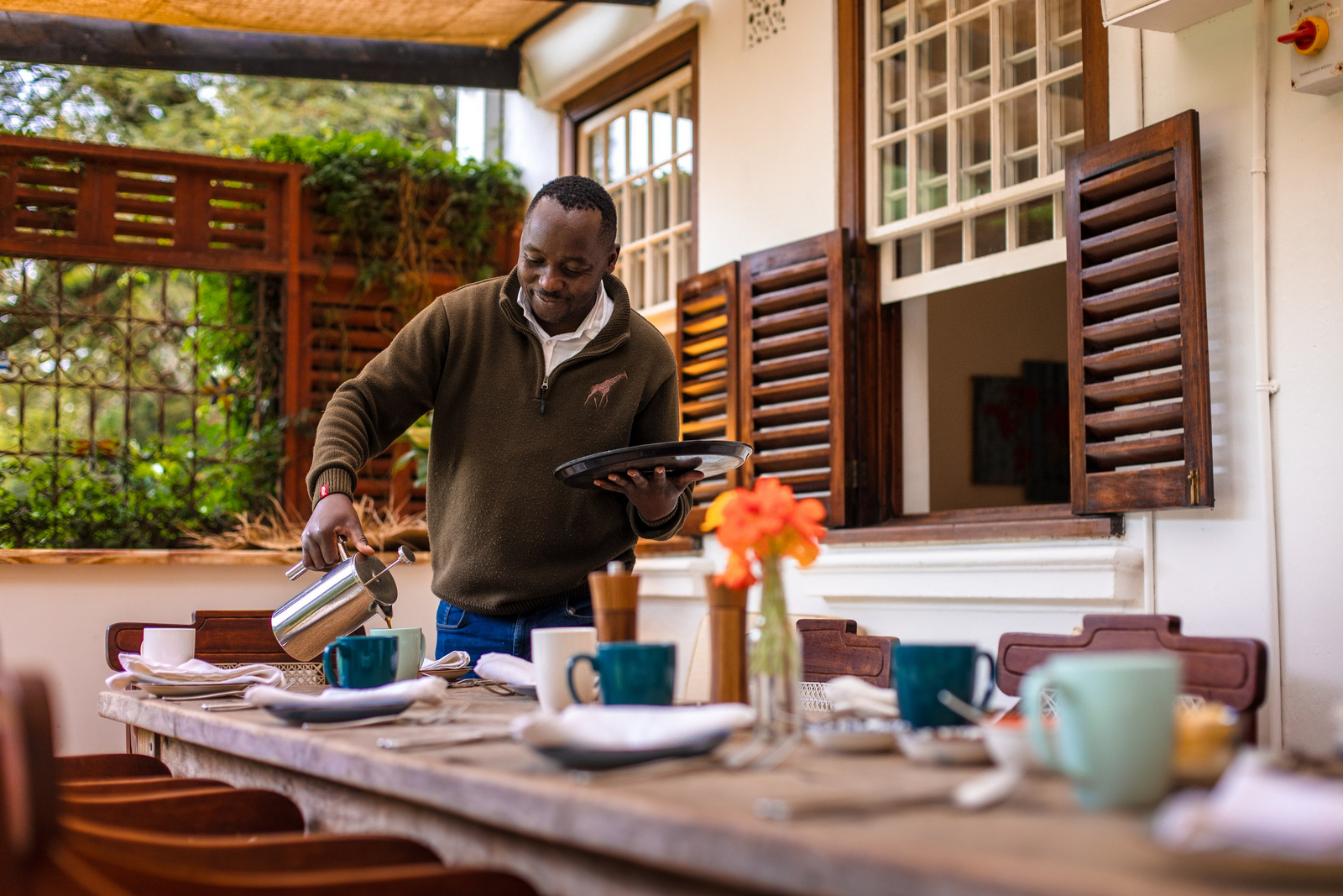 Shebas Secret Garden Shebas Secret Garden: Frühstück