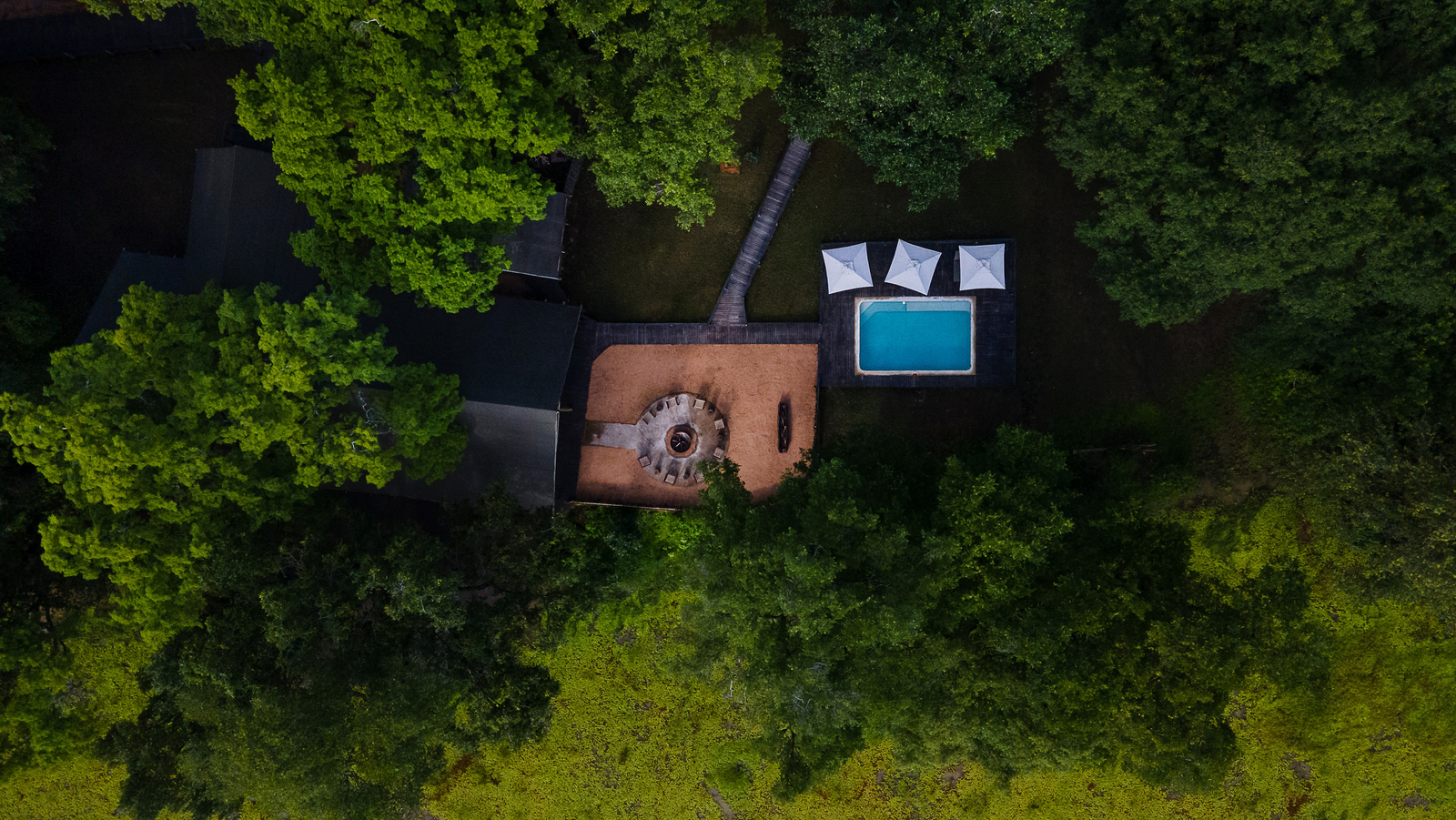 Sungani Lodge Sungani Lodge: Pool und Boma