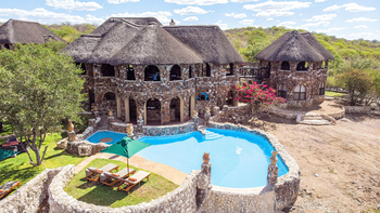 Eagle Tented Lodge: Hauptgebäude