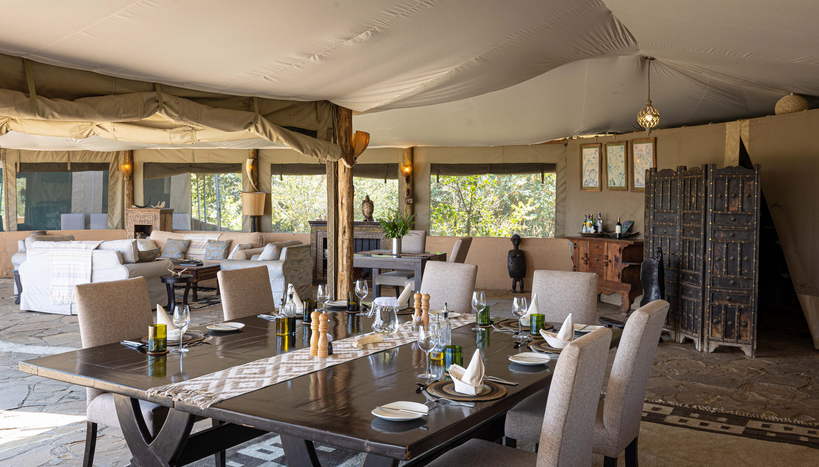 Kicheche Valley Camp Kicheche Valley Camp: Speisebereich