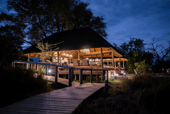 Little Sable Camp: Weg zum Hauptzelt