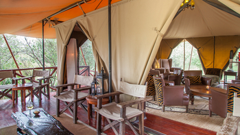 Mara Ngenche Safari Camp: Hauptzelt