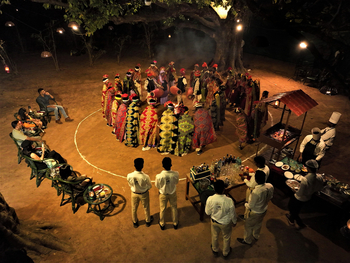 Tathastu Resort Kanha: Tanz