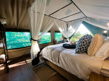 Kala Camp: Gästezelt - Zelt mit Fenstern