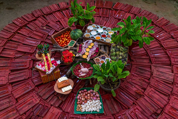 Kanha Jungle Lodge: Indische Speisen