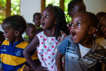 Kanyemba Lodge: Schulkinder